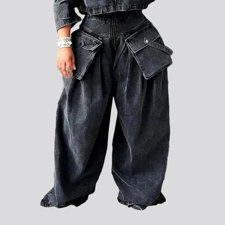 Voluminous baggy jeans
 for women | Jeans4you.shop