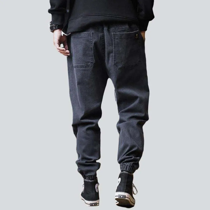 Street style men's denim pants