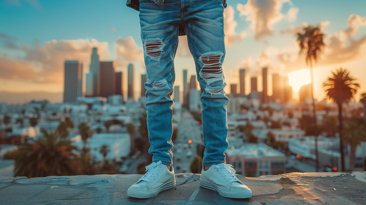 Navigating Men's Ripped Jeans in Creative Workplaces | Jeans4you.shop