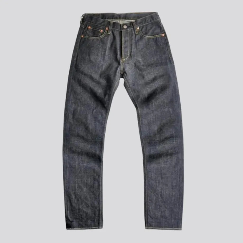 Heavyweight slim selvedge jeans