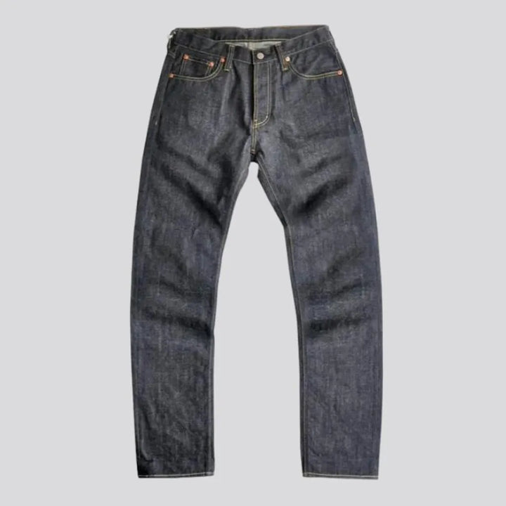Heavyweight slim selvedge jeans