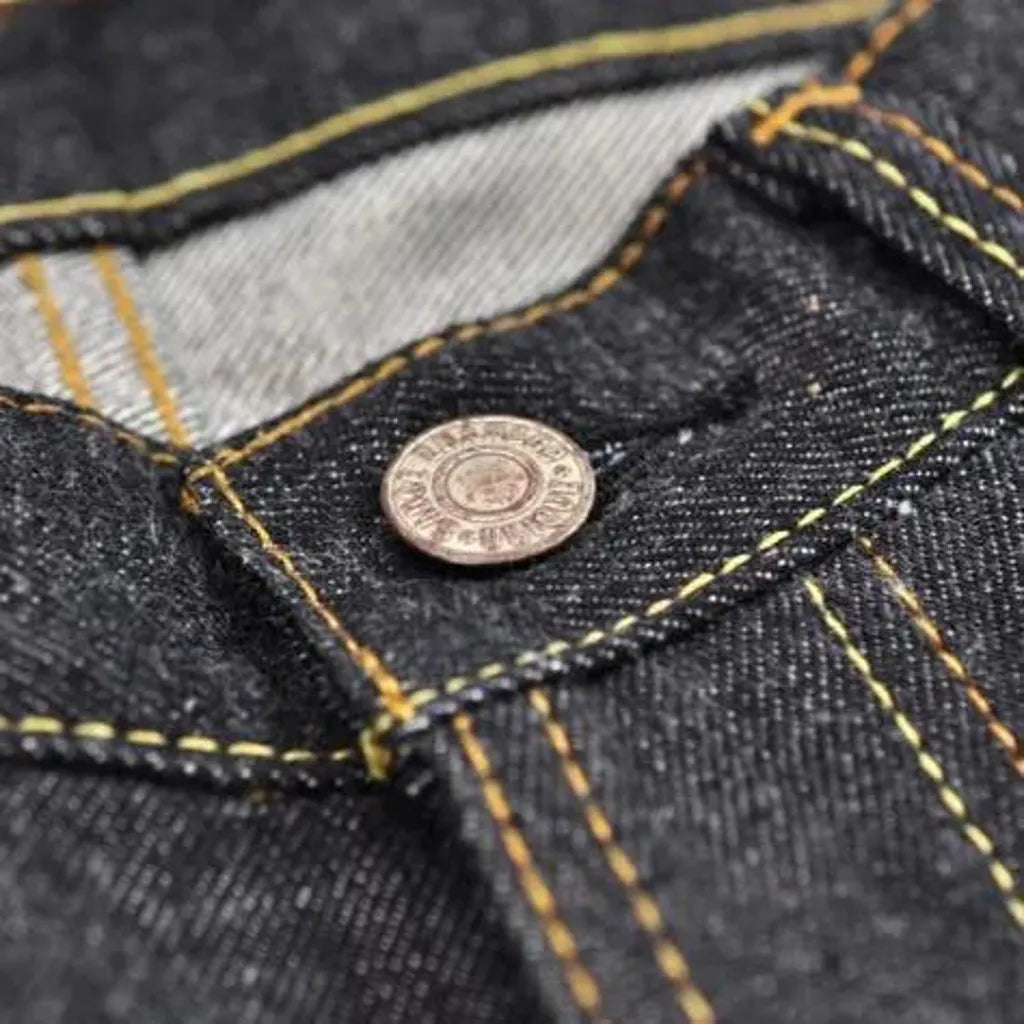 Heavyweight slim selvedge jeans
