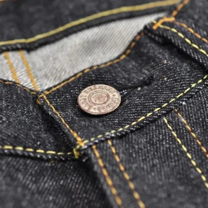 Heavyweight slim selvedge jeans