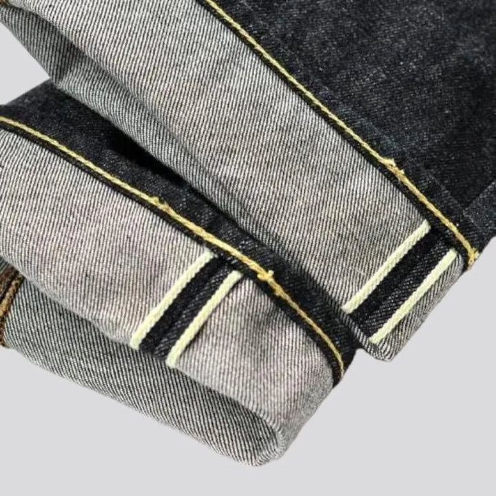 Heavyweight slim selvedge jeans