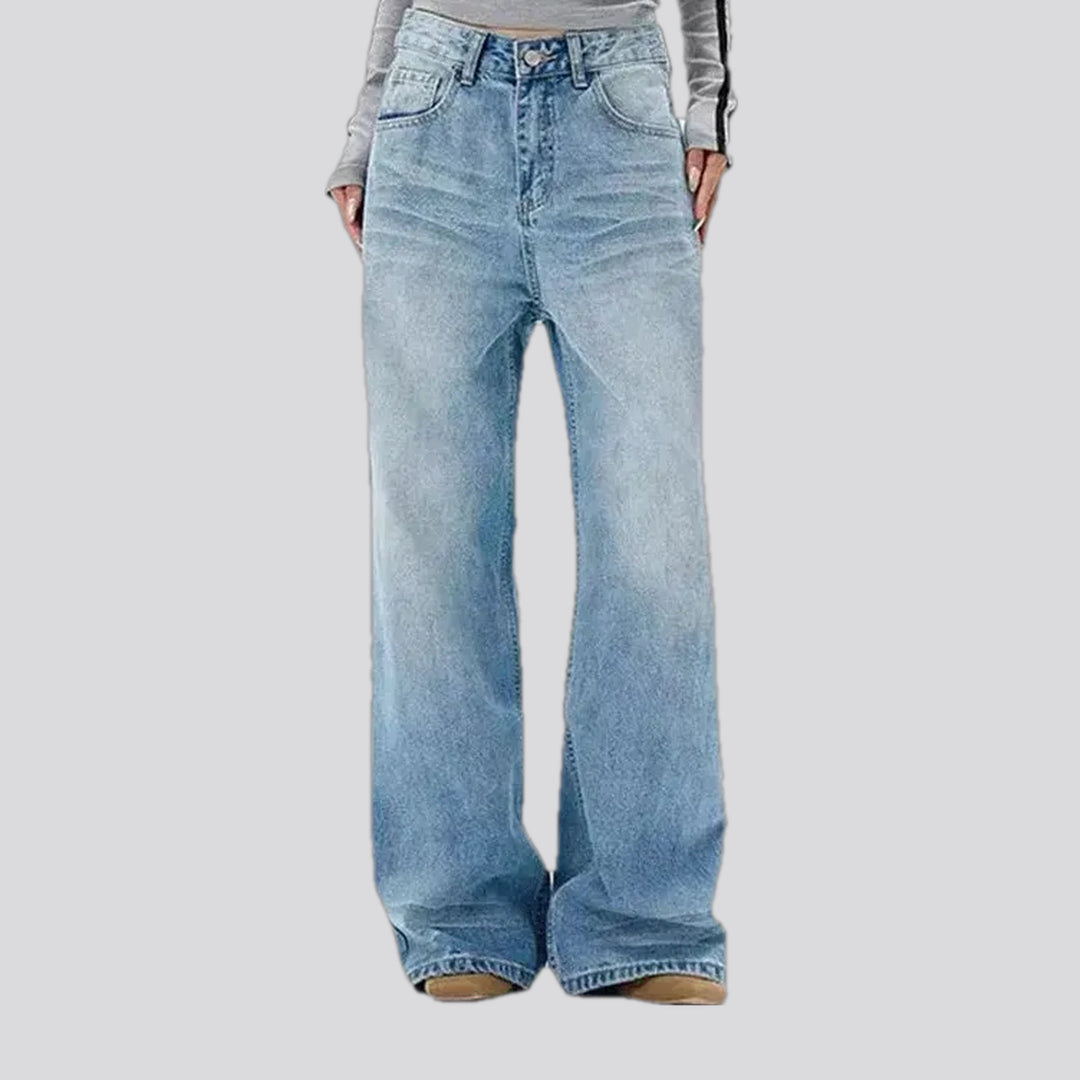 Abraded Mid Rise Jeans for Men | Jeans4you.shop