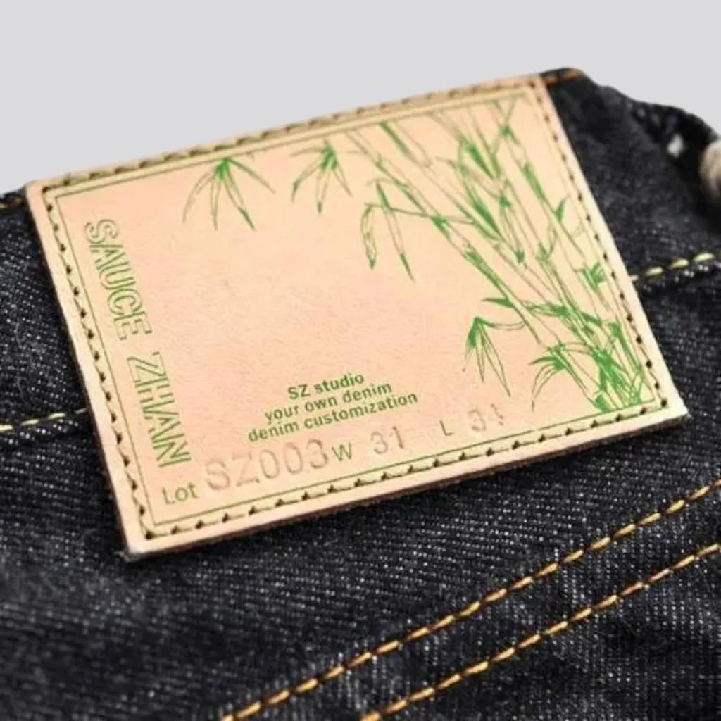 Heavyweight slim selvedge jeans
